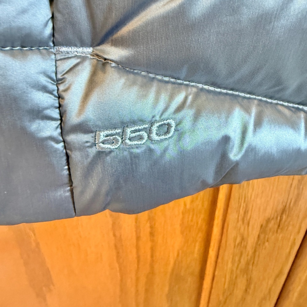 The North Face Womens Aconcagua 550 Down Puffer Vest Silver Metallic Large - Picture 5 of 9